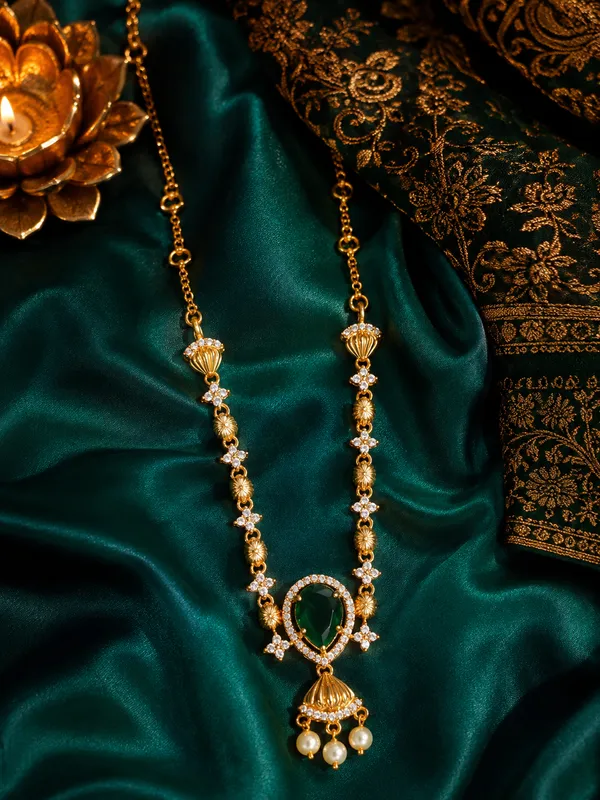 Padmaraga_Pearl_Necklace_Set