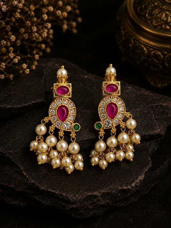 Rajeshwari_Ruby_Green_Necklace_Set.