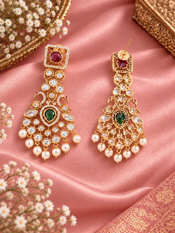 Rajrani_Ruby_Green_Earrings