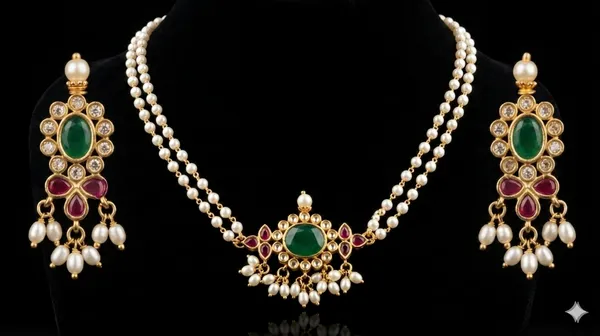 Rajvanshi_Panna_Necklace_Set