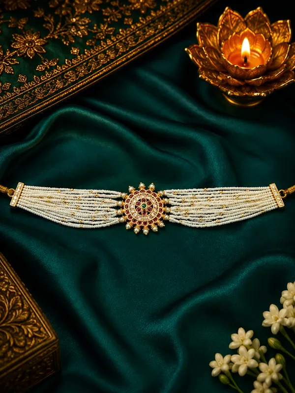Ratnashree_Ruby_Green_Choker_Set