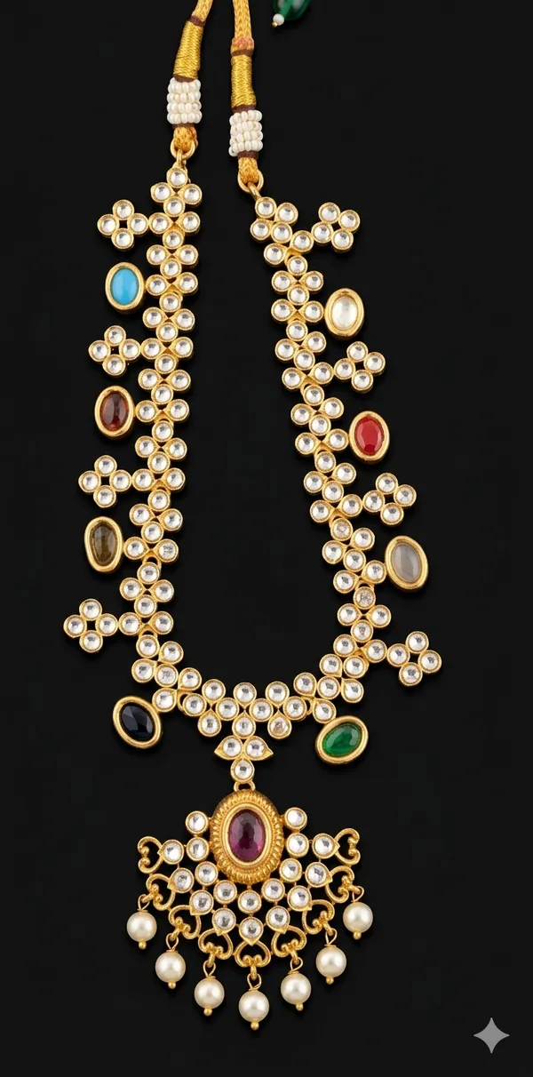 Kohinoor_Charm_Necklace_Set
