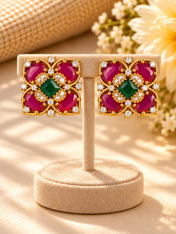Ruhani_Bloom_Studs