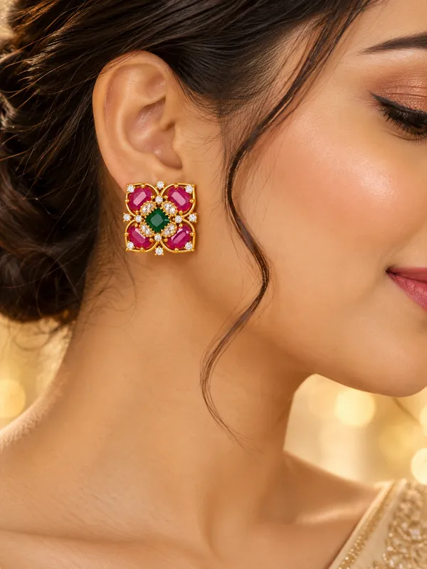 Ruhani_Bloom_Studs