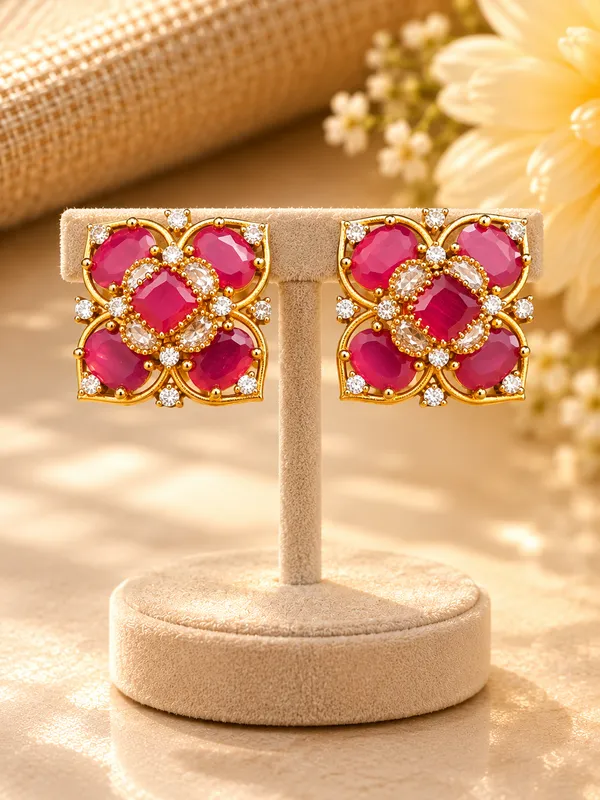 Ruhani_Bloom_Studs