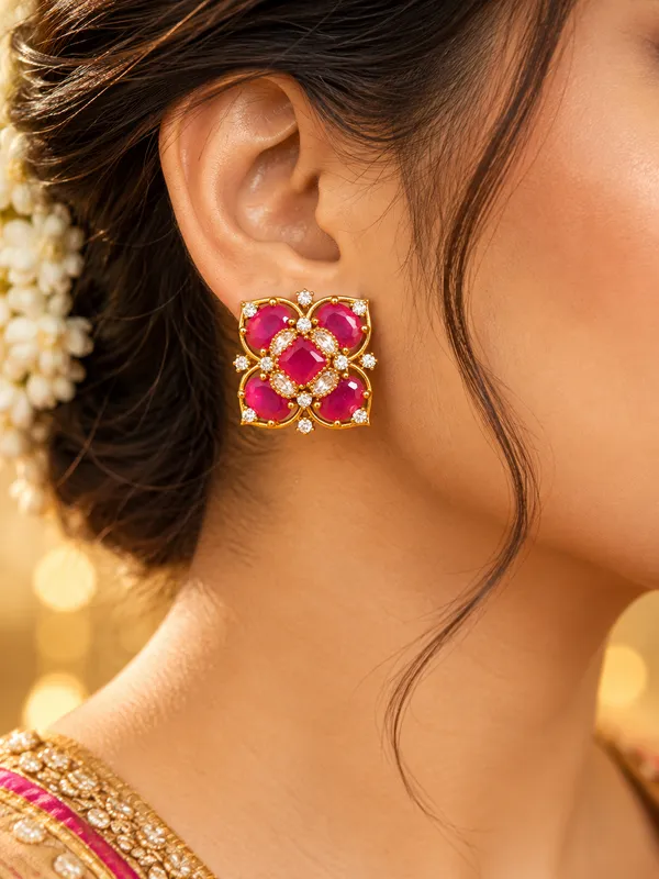Ruhani_Bloom_Studs
