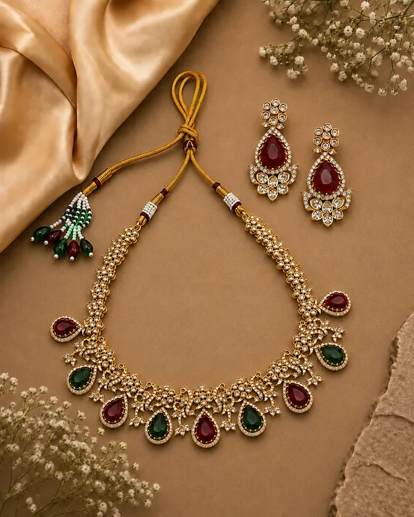 Ruhani_Drop_Necklace_set