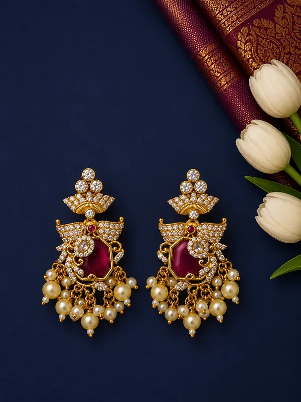 Mayura_Ruby_Royale_Necklace_Set