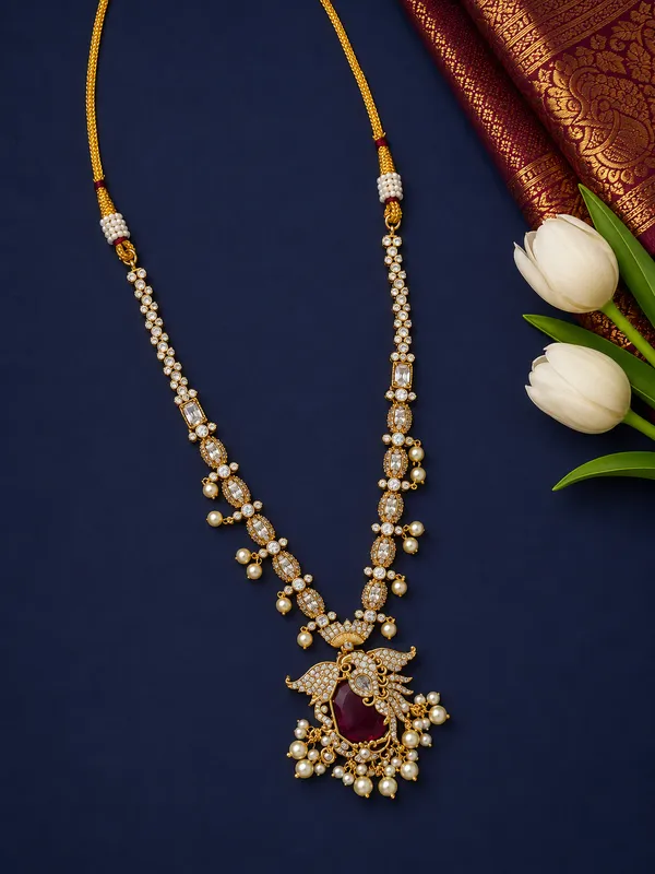Mayura_Ruby_Royale_Necklace_Set
