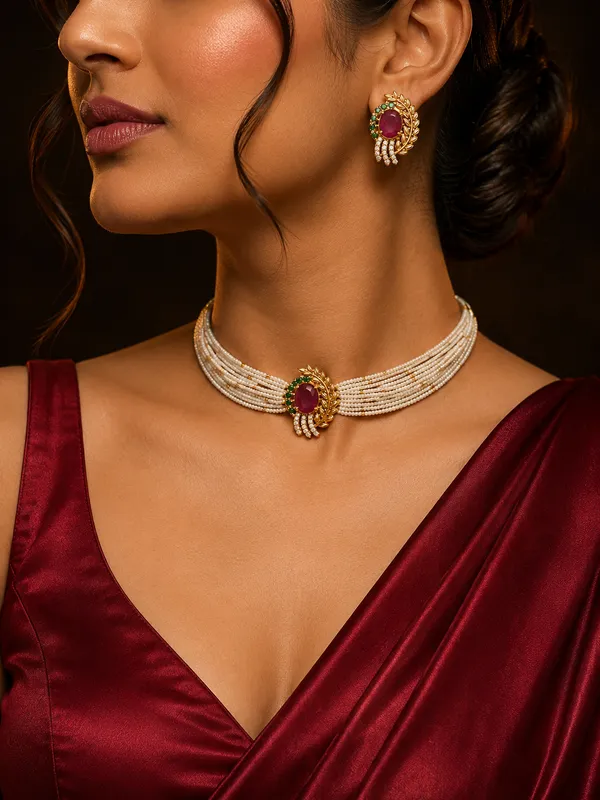 Laurel_Pearl_Choker_Choker_Set