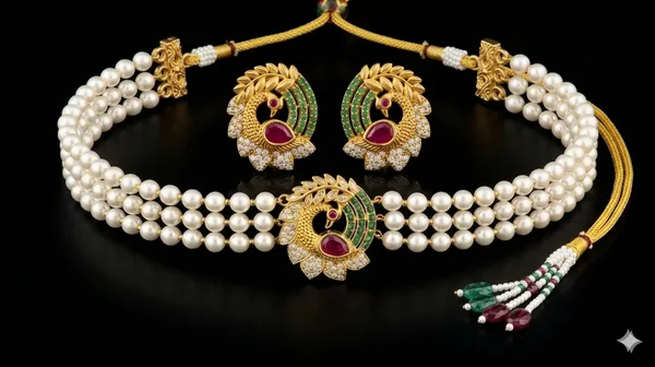 Shahi_Mor_Pearl_Choker_Set