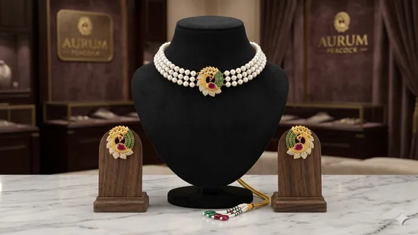 Shahi_Mor_Pearl_Choker_Set