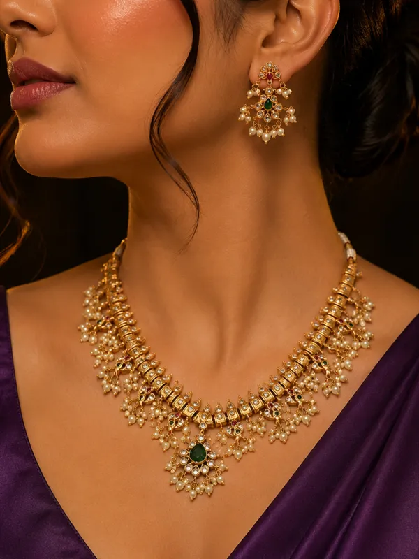 CZ_Stone_Necklace_set