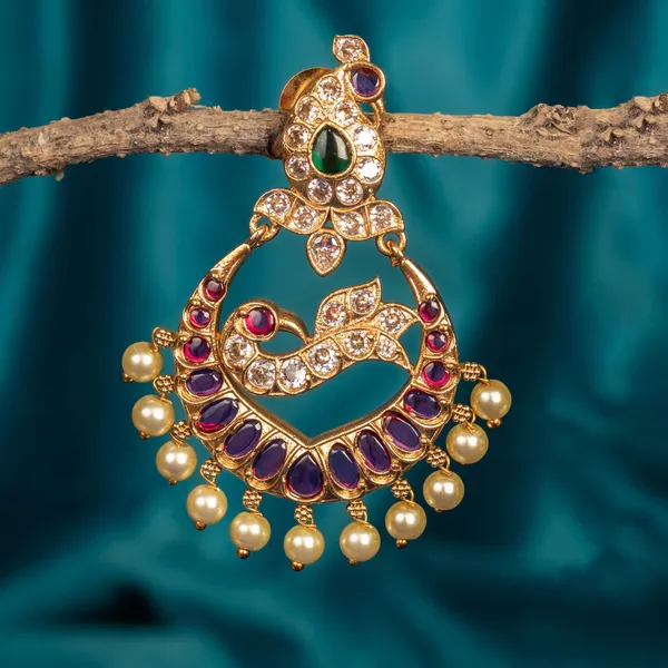 Stylish_Peacock__Antique_Earrings