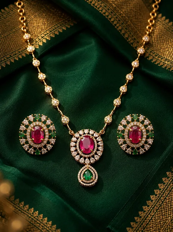 Ruby_Green_Empress_Necklace_Set