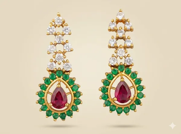 Luminous_Lace_Ruby_Green_Set