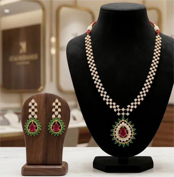 Luminous_Lace_Ruby_Green_Set