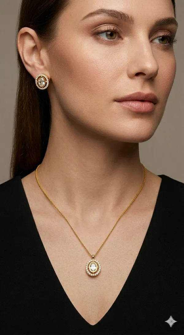 Aurum_Grace_Pear_Pendant_Set
