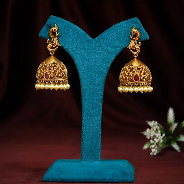 Ruby_Elegant_Jhumka