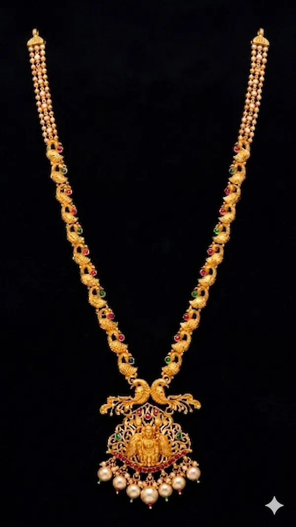 Shree_Lakshmi_Peacock_Necklace_Set