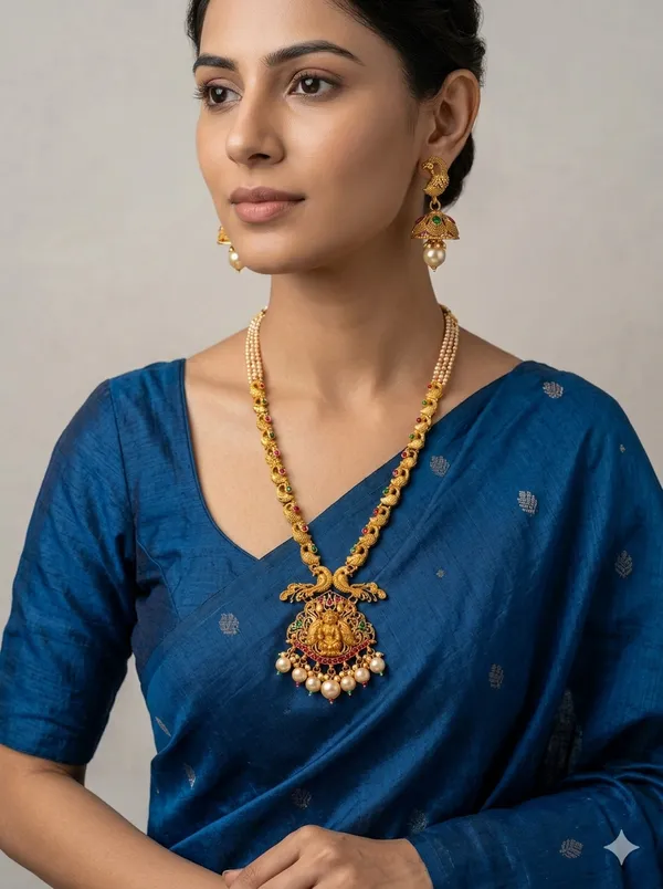 Shree_Lakshmi_Peacock_Necklace_Set