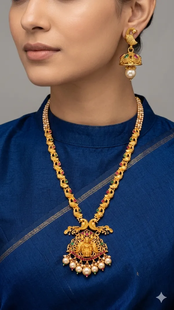 Shree_Lakshmi_Peacock_Necklace_Set