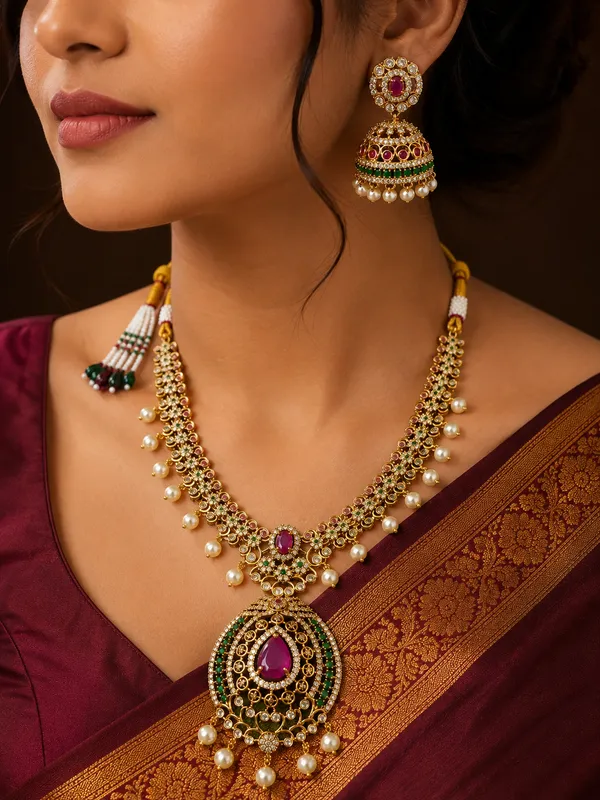 Zarisha_Royal_Ruby_Green_Set
