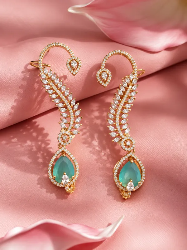 Zivara_Mint_Vine_Earrings