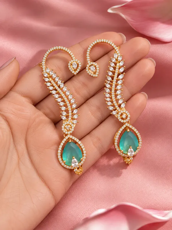 Zivara_Mint_Vine_Earrings