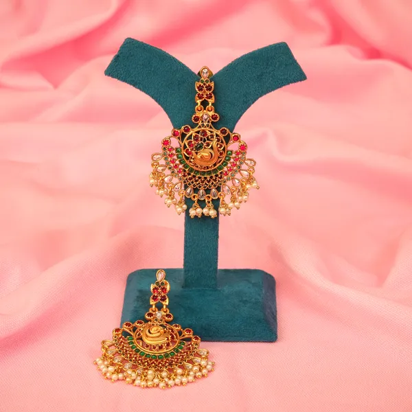 Ruby_Green_Antique__Earring