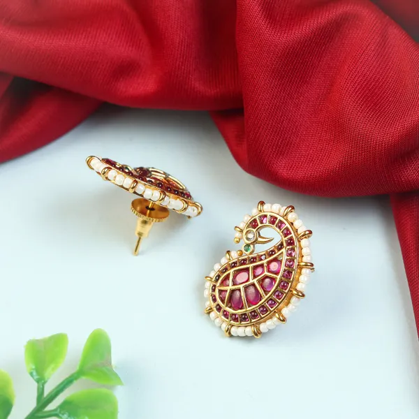 Royal_Kemp_Mango_Stud_Earrings_