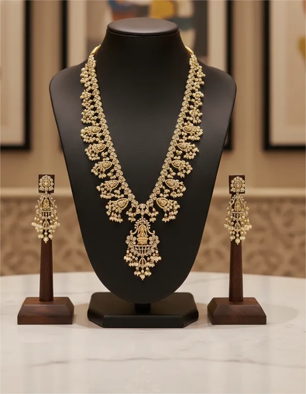 Padmavati_Guttapuslu_Pearl_Long_Necklace_Set