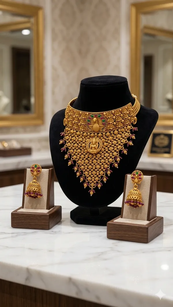 Rajsi_Mayura_Lakshmi_Necklace_Set