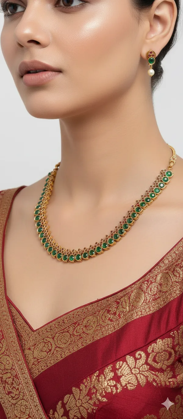 Panna_Pearl_Cascade_Necklace_Set