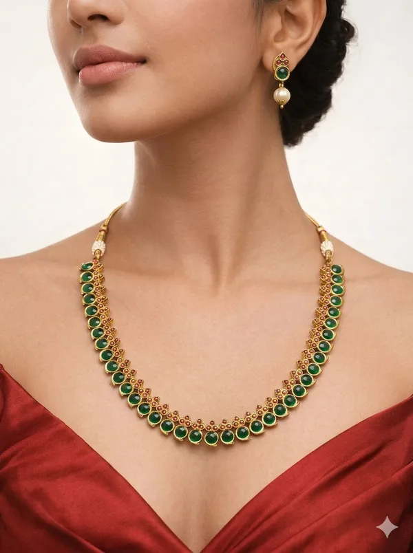 Panna_Pearl_Cascade_Necklace_Set
