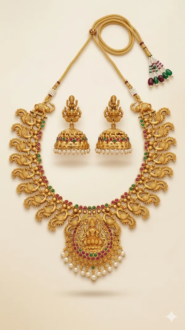 Laxmi_Peacock_Grace_Necklace