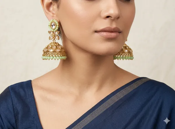 Pista_Noor_Jhumka