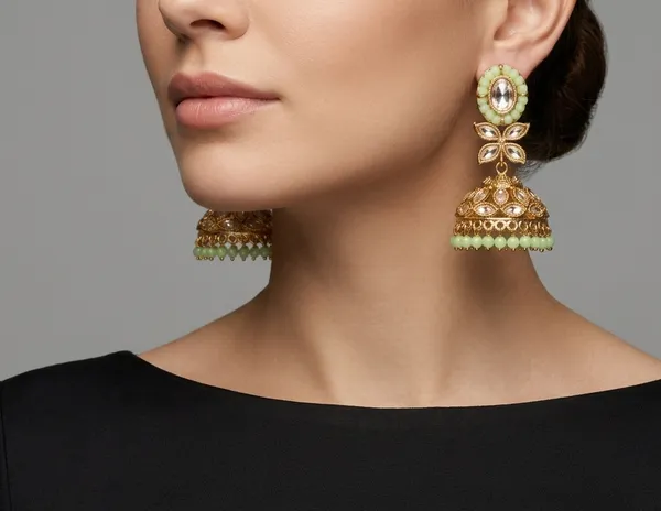 Pista_Noor_Jhumka