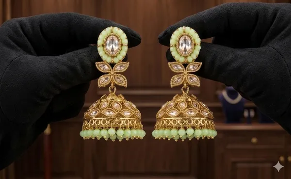 Pista_Noor_Jhumka