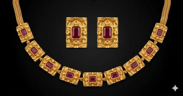 Ruby_Mosaic_Necklace_Set