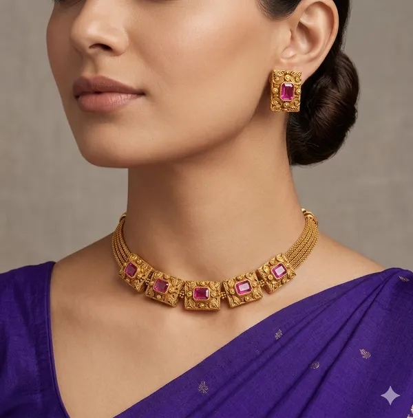 Ruby_Mosaic_Necklace_Set