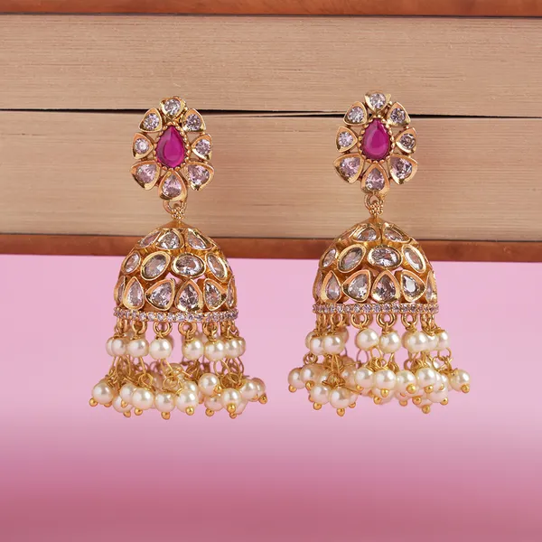 Kalyani_Cz_Stone_Jhumka