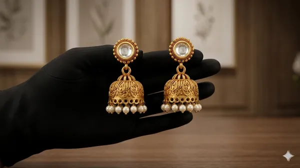 Kundan_white_Jhumka_Earrings