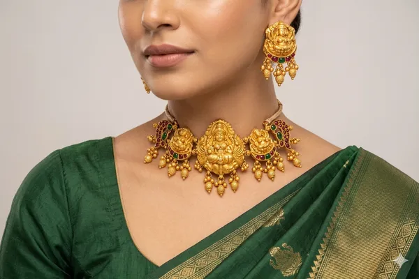 Mahalakshmi_Mayura_Choker_Set