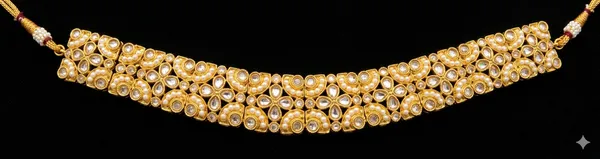 Rajwada_Ruby_Bloom_Choker_Set