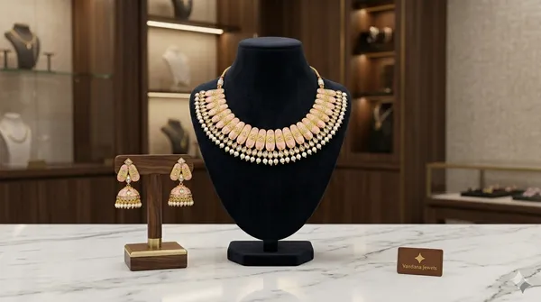 Rajwadi_Gold_Choker_Set