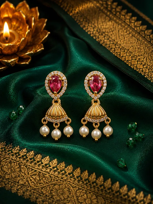 Padmaraga_Pearl_Necklace_Set