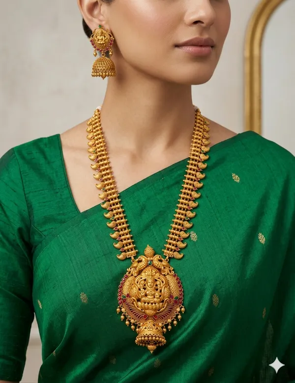 Imperial_Lakshmi_Gold_Necklace_Set