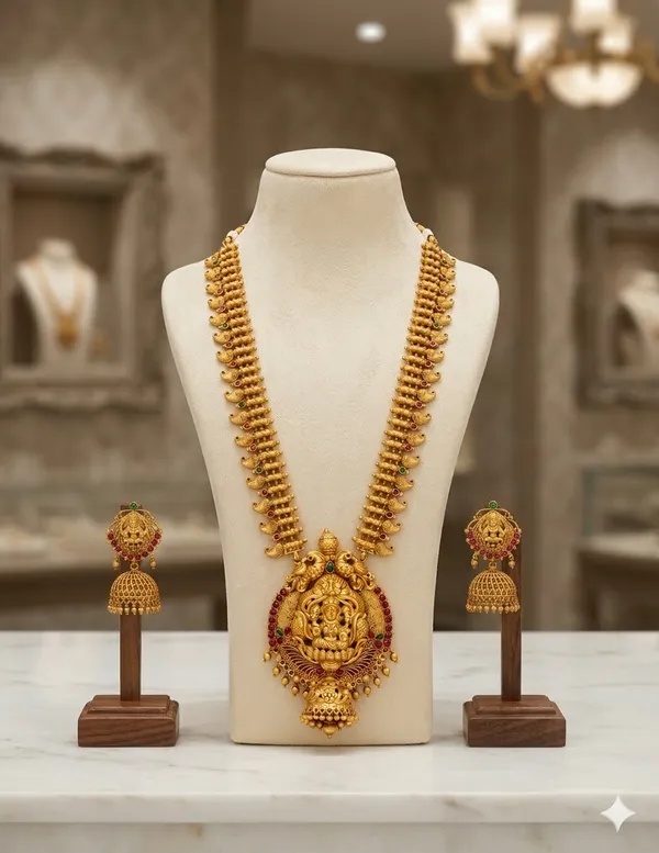 Imperial_Lakshmi_Gold_Necklace_Set