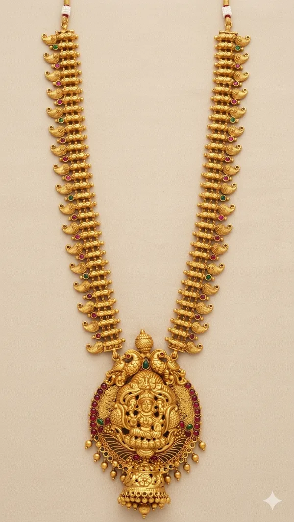 Imperial_Lakshmi_Gold_Necklace_Set